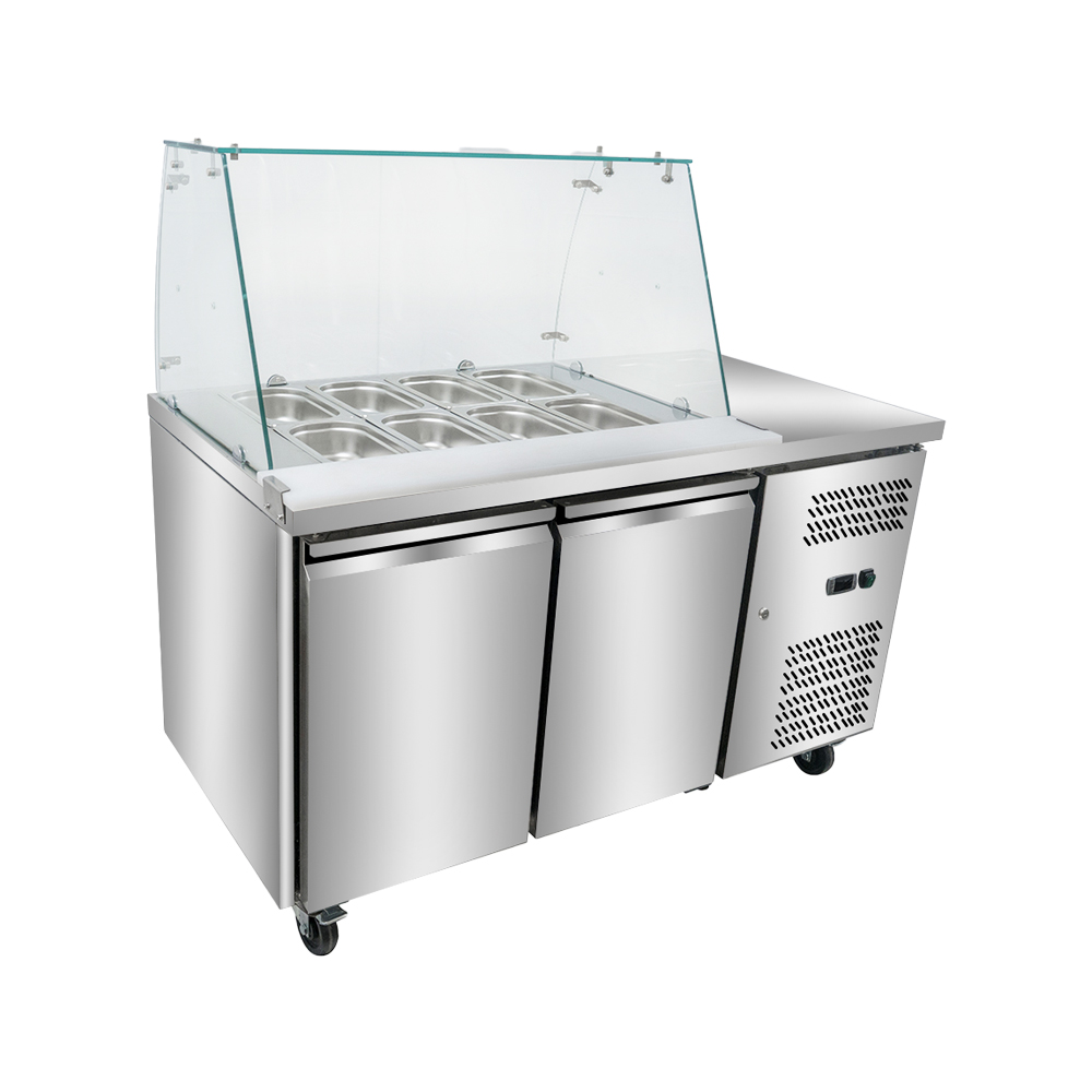 CNJT commercial ventilated refrigerator counter