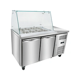 CNJT commercial ventilated refrigerator counter